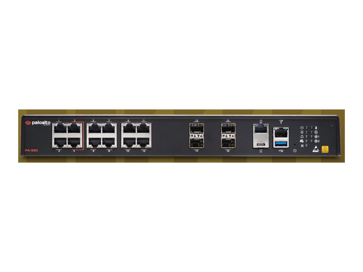 Palo Alto Networks PA-500 Series PA-550 - security appliance - cloud-manage