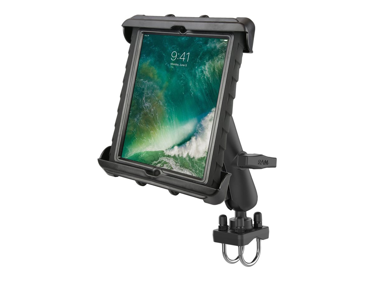 RAM Tab-Tite - holder for tablet - large, with double U-bolt mount