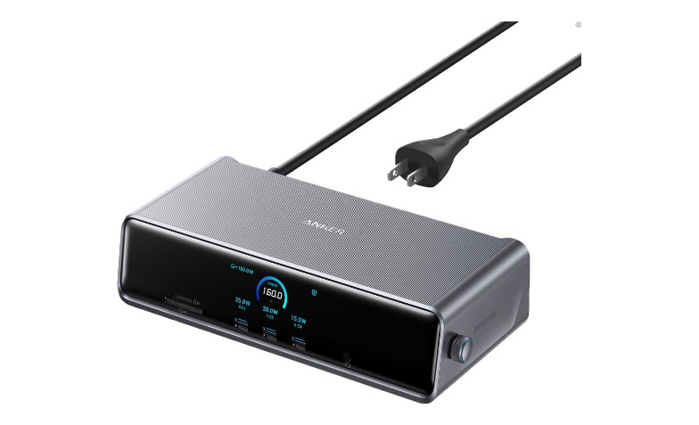 Anker Prime A83B5 14-in-1 - docking station - USB-C - DP, 2 x HDMI