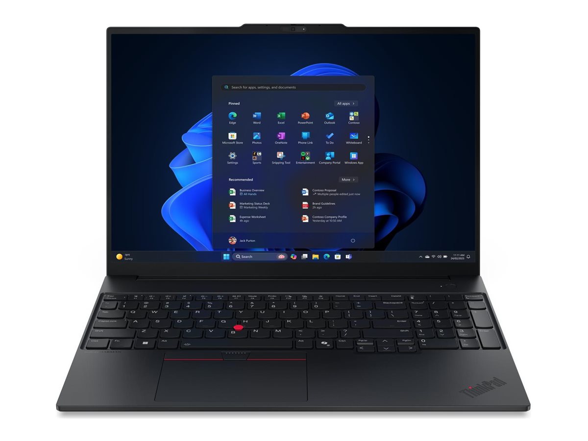 Lenovo ThinkPad E16 Gen 3 - 16" - Intel Core 5 - 210H - 16 GB RAM - 256 GB