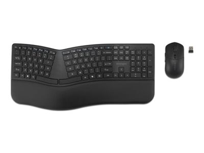 Kensington Pro Fit Ergo KM680 EQ - keyboard and mouse set - rechargeable fu