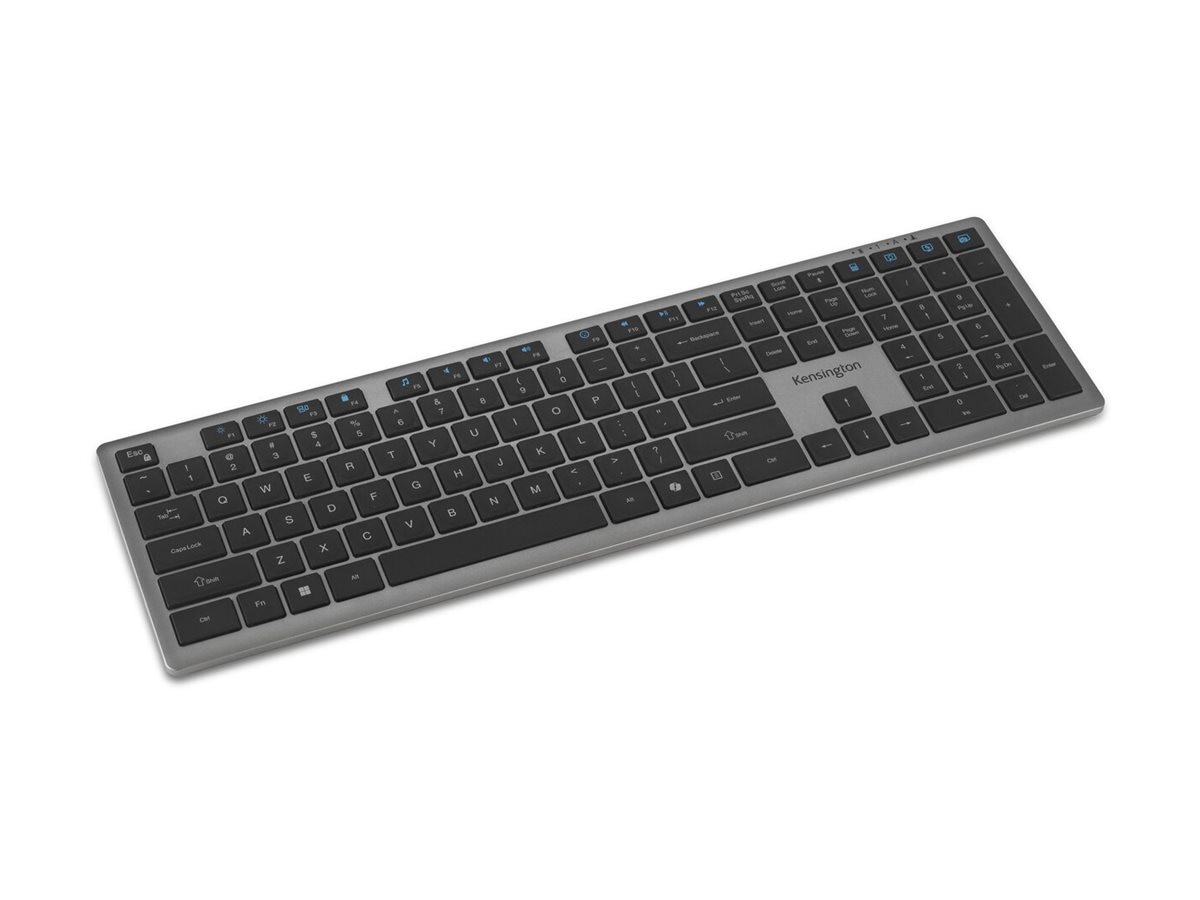Kensington KB535 EQ - keyboard - multi-device, rechargeable full size - spa