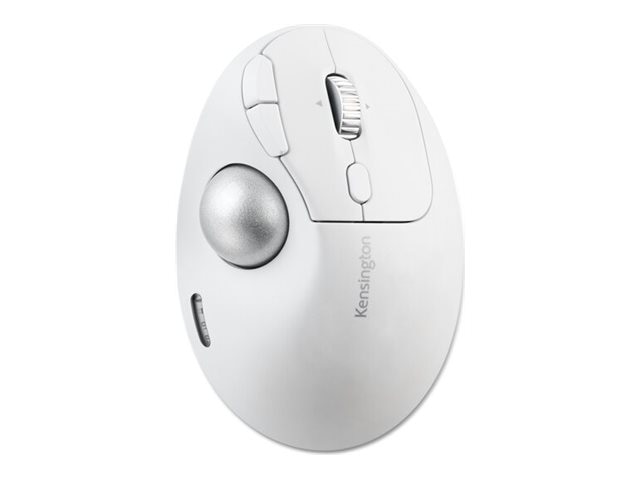 Kensington Pro Fit Ergo TB550 - trackball - 2.4 GHz, Bluetooth - white