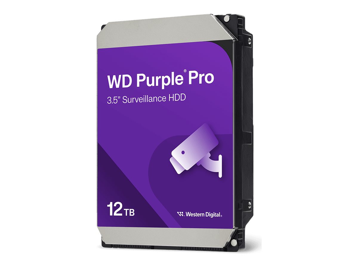 WD Purple Pro WD122PURP - hard drive - 12 TB - SATA 6Gb/s