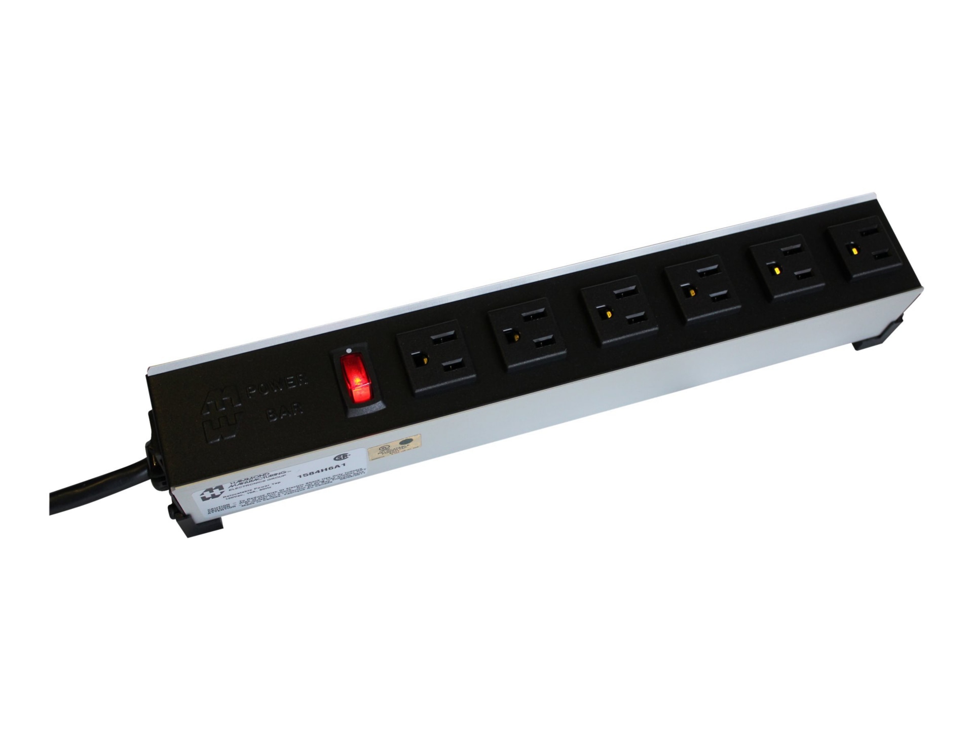 Hammond 1584 Series - power distribution strip - TAA Compliant