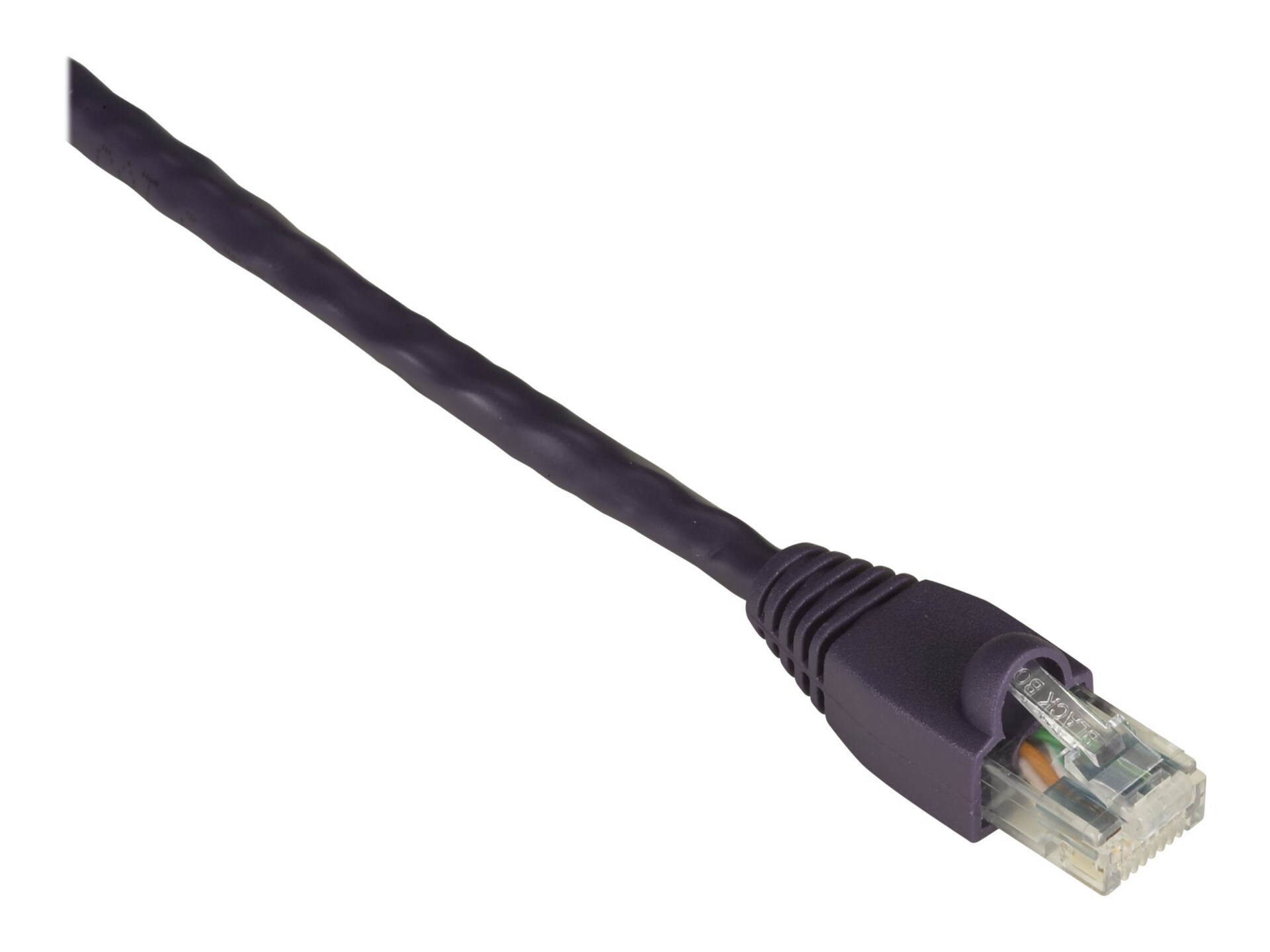 Black Box GigaTrue 550 - patch cable - 3 ft - purple