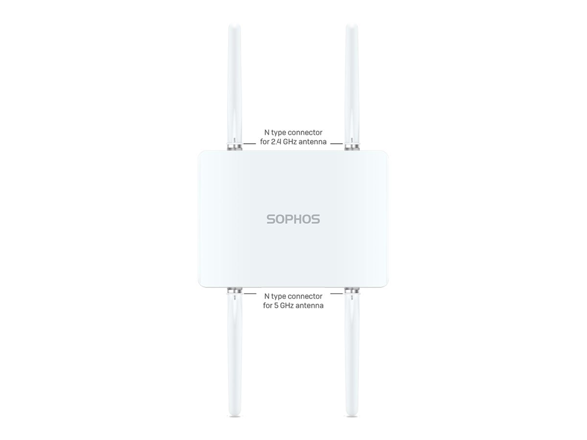 Sophos AP6 Series 420X - wireless access point - plenum rated - Wi-Fi 6 - cloud-managed - with 3 years Support Service