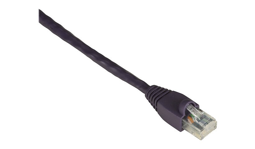 Black Box GigaTrue 550 - patch cable - 3 ft - purple