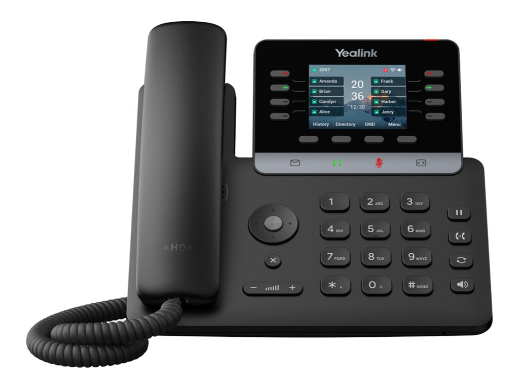 Yealink T7 Series SIP-T73U - VoIP phone with caller ID/call waiting - 5-way