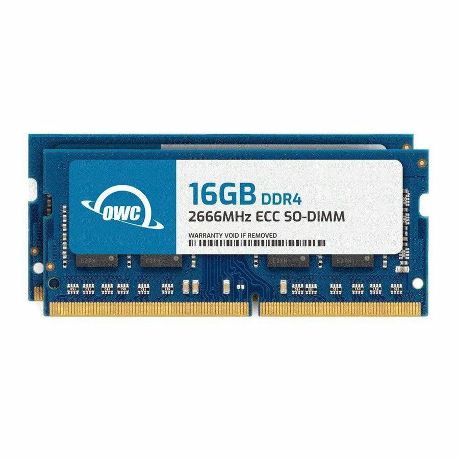 OWC 32GB (2x16GB) DDR4 2666MHz PC4-21300 ECC SODIMM Memory Upgrade
