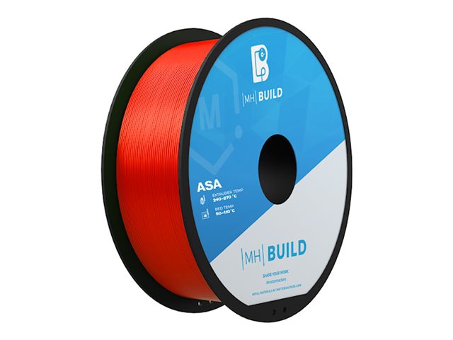MatterHackers MH Build Series - red - ASA filament