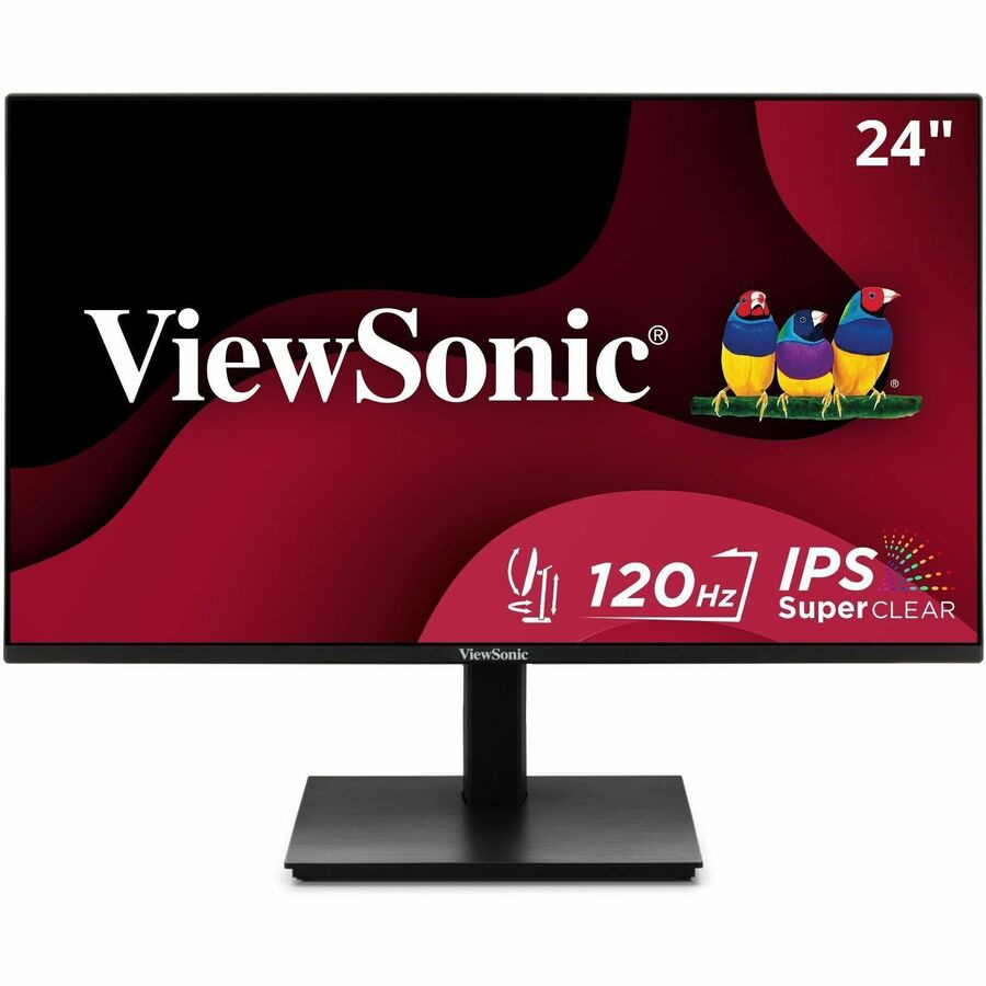ViewSonic VA2448-MHJ - 1080p Ergonomic 120Hz Monitor with Variable Refresh