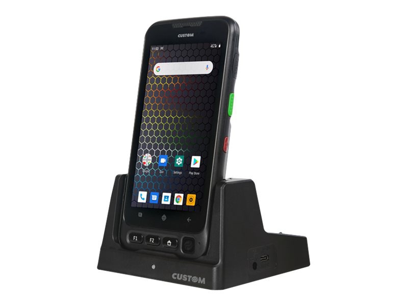 Custom - handheld charging cradle