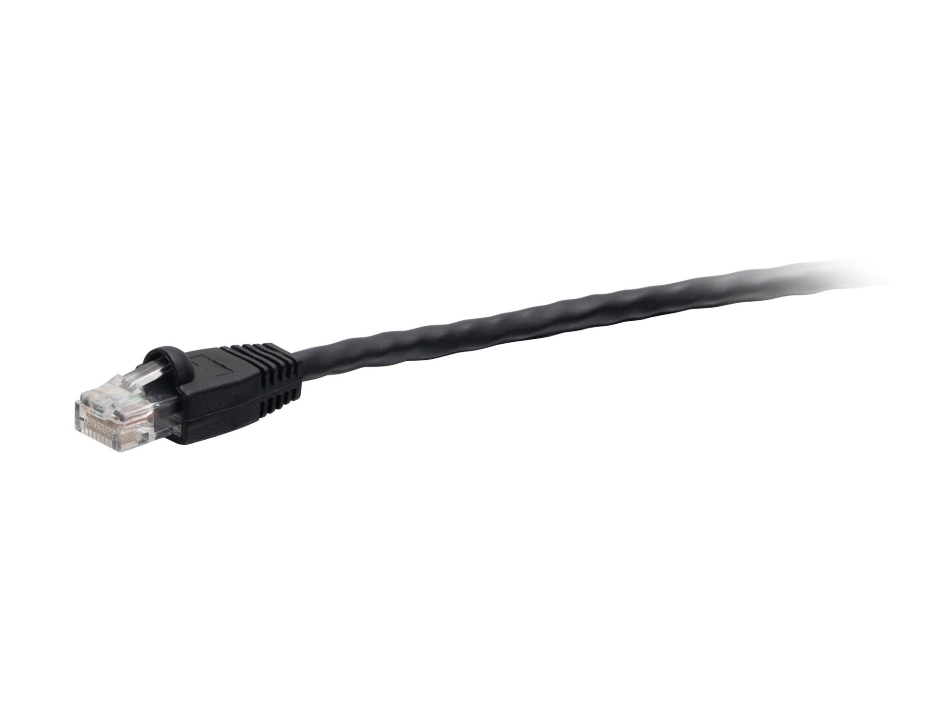 C2G 2ft Cat6 Snagless Unshielded Ethernet Cable - TAA Compliant F-Series - Black - network cable - TAA Compliant - 61 cm