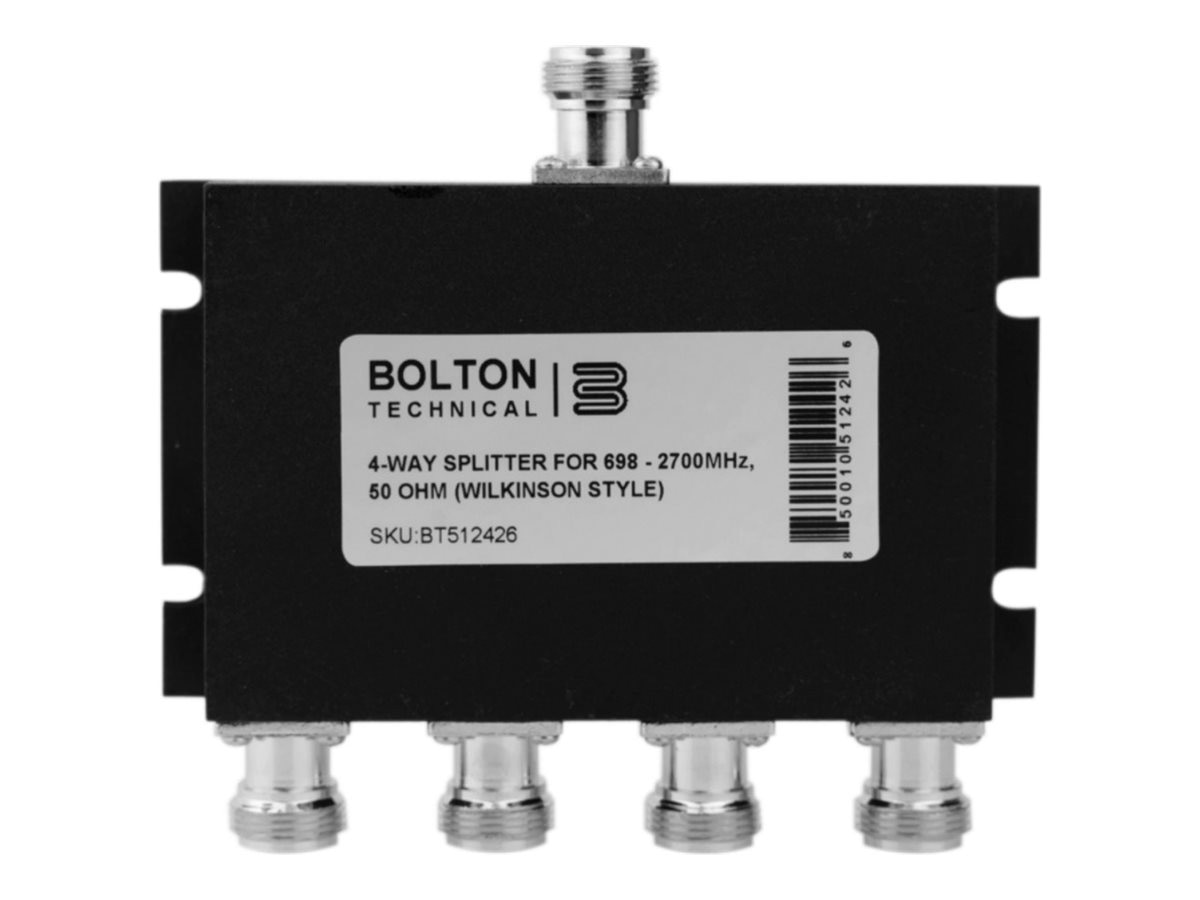 Bolton Technical - RF splitter - 4-way, Wilkinson style