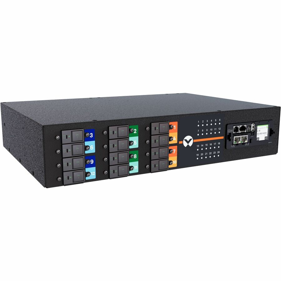 Vertiv PowerIT VP7U62A2 Switched Outlet Level Monitoring HD rPDU, Horizonta