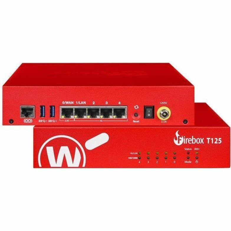 WatchGuard Firebox T125 Network Security/Firewall Appliance