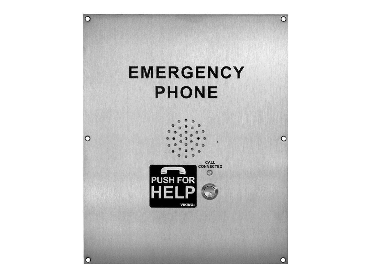 Viking Electronics E-1600-GT-IPEWP - emergency call system - VoIP, with enhanced weather protection (EWP)