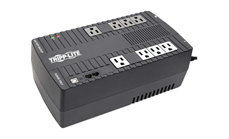 Tripp Lite AVR Series 120V 550VA 300W 50/60Hz Ultra-Compact  Line-Interactive UPS with USB port - UPS - 300 Watt - 550 VA