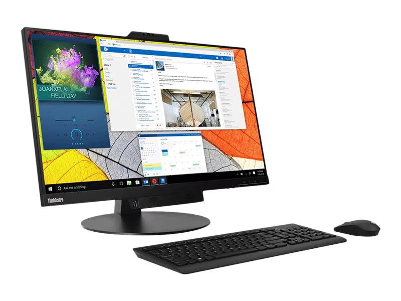Lenovo M75q Gen 5 - Tiny Desktop w/ 27" Docking Monitor