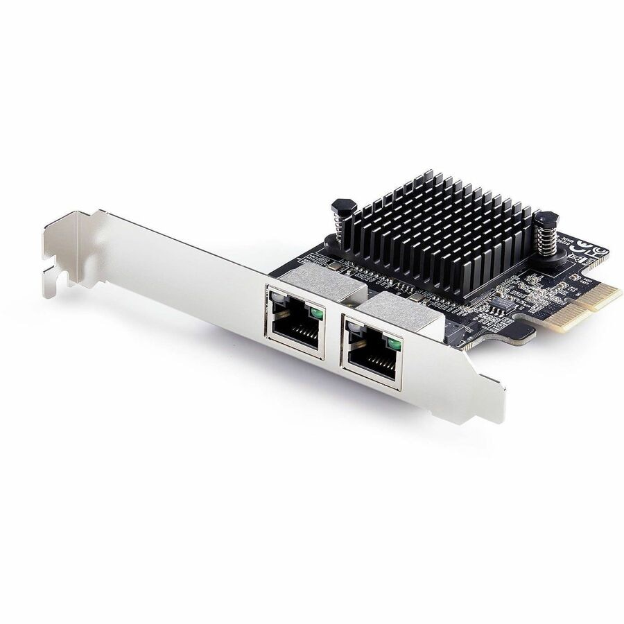StarTech.com 2-Port 5G Gigabit PCIe Network Adapter Card, 5G/2.5G/1G/100M/1