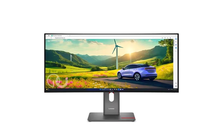 Lenovo ThinkVision P34WD-40 34-inch WQHD Curved IPS Monitor