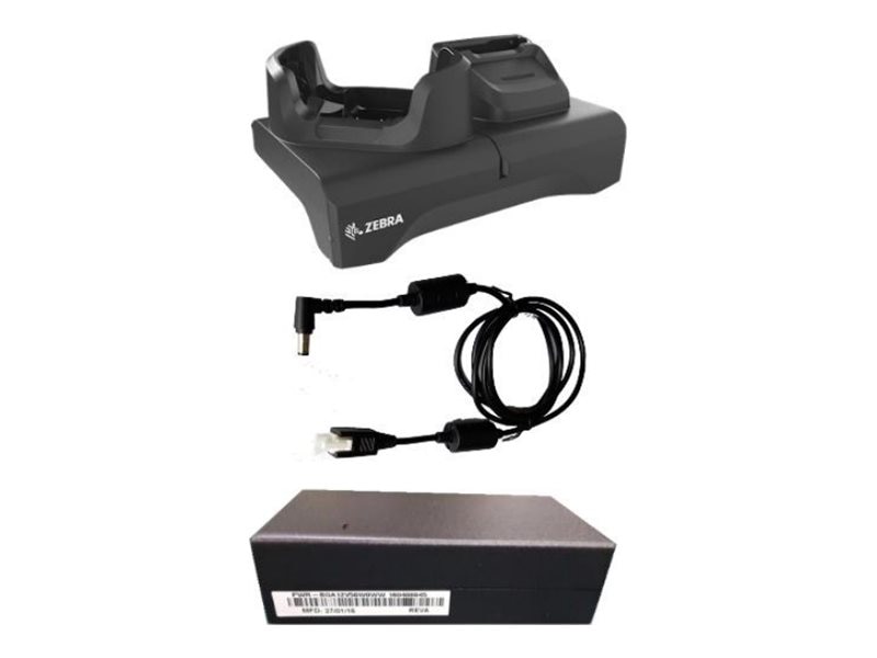 Zebra - handheld charging cradle kit - for devices with rugged boots, Ether