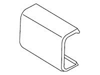 Wiremold Uniduct 2906 - cable raceway cover clip