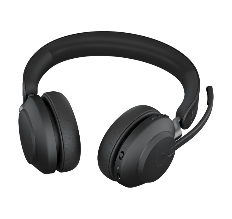 Jabra Evolve2 65 UC Stereo - headset - USB-A via Bluetooth adapter