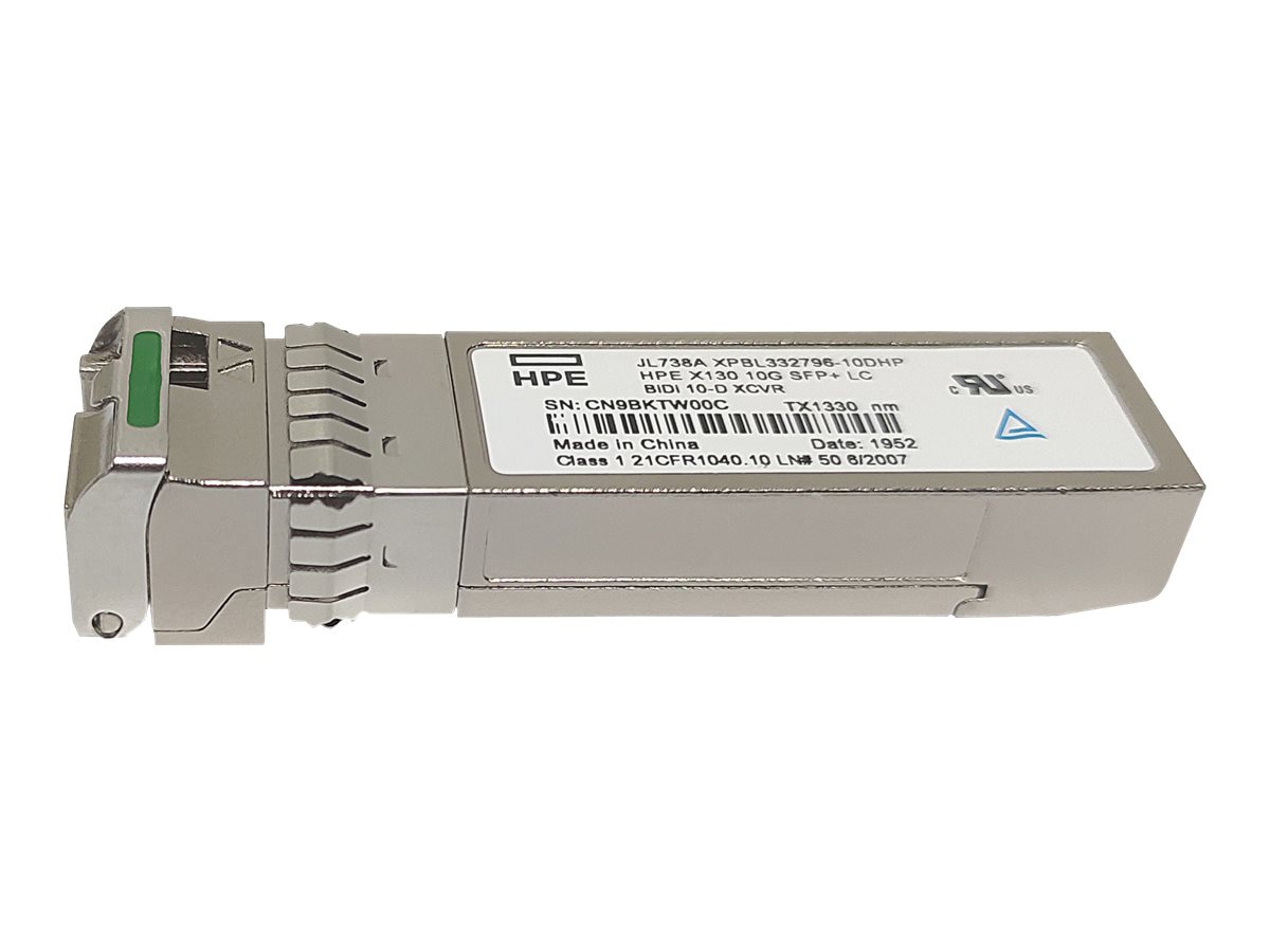 HPE X130 - SFP+ transceiver module - 10GbE