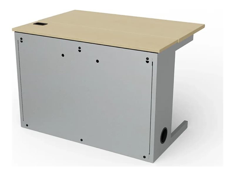 Spectrum Flex Insight Desk - workstation - rectangular - black