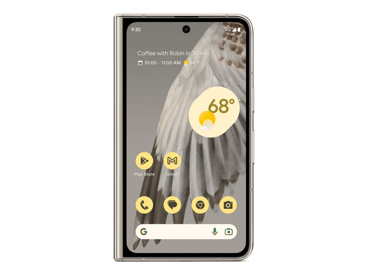 Google Pixel Fold - porcelain - 5G smartphone - 256 GB - GSM