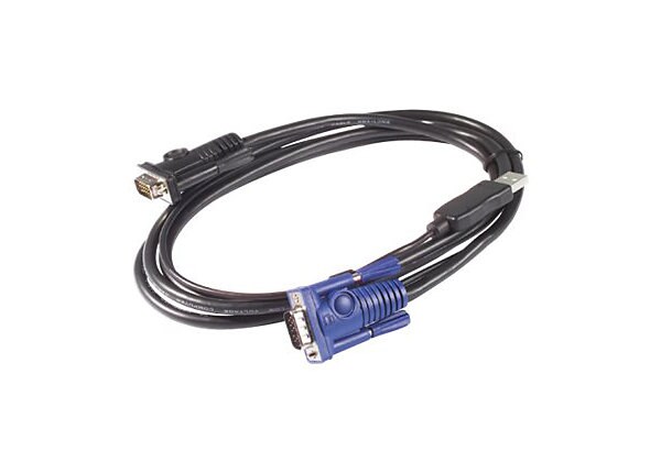 APC keyboard / video / mouse (KVM) cable - 3.66 m