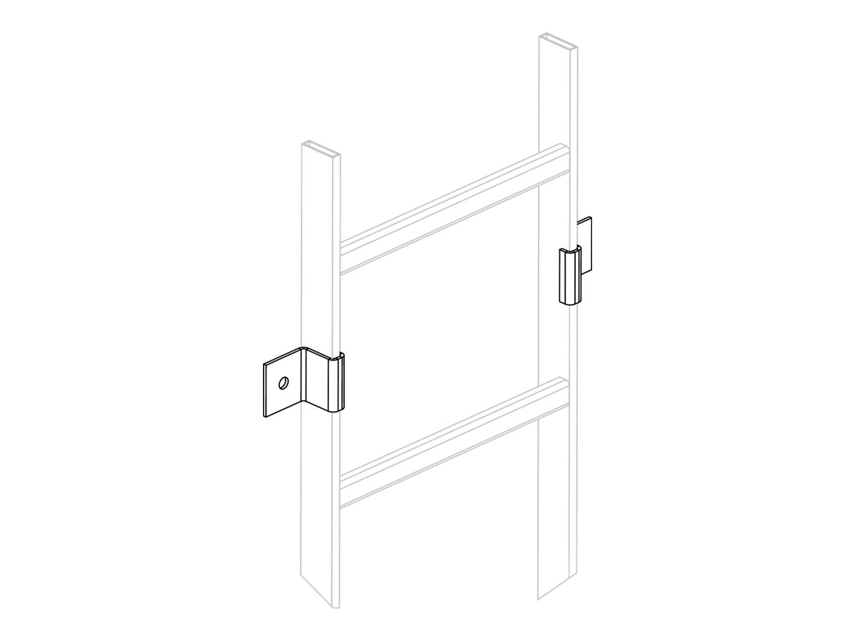 Great Lakes - cable runway bracket - vertical