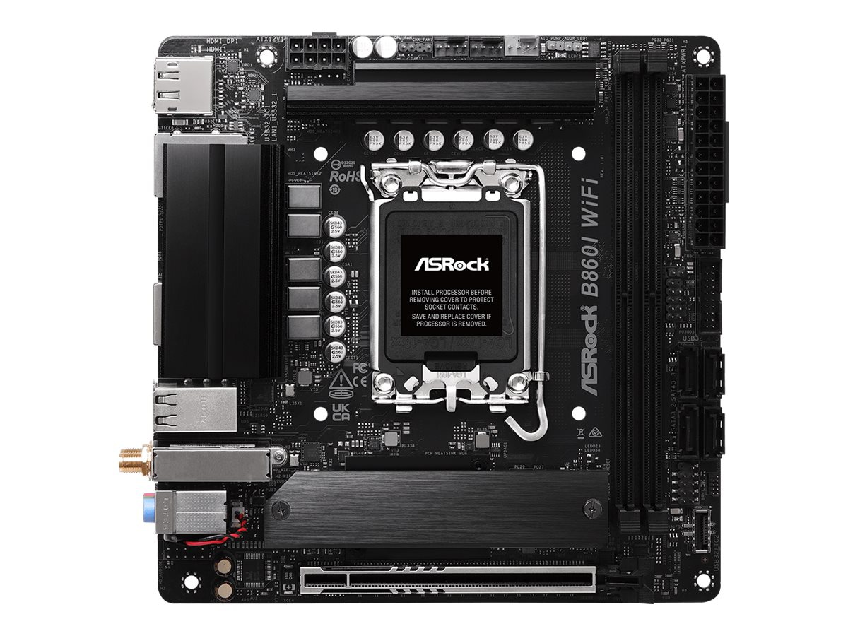 ASRock B860I WiFi - motherboard - mini ITX - LGA1851 Socket - B860