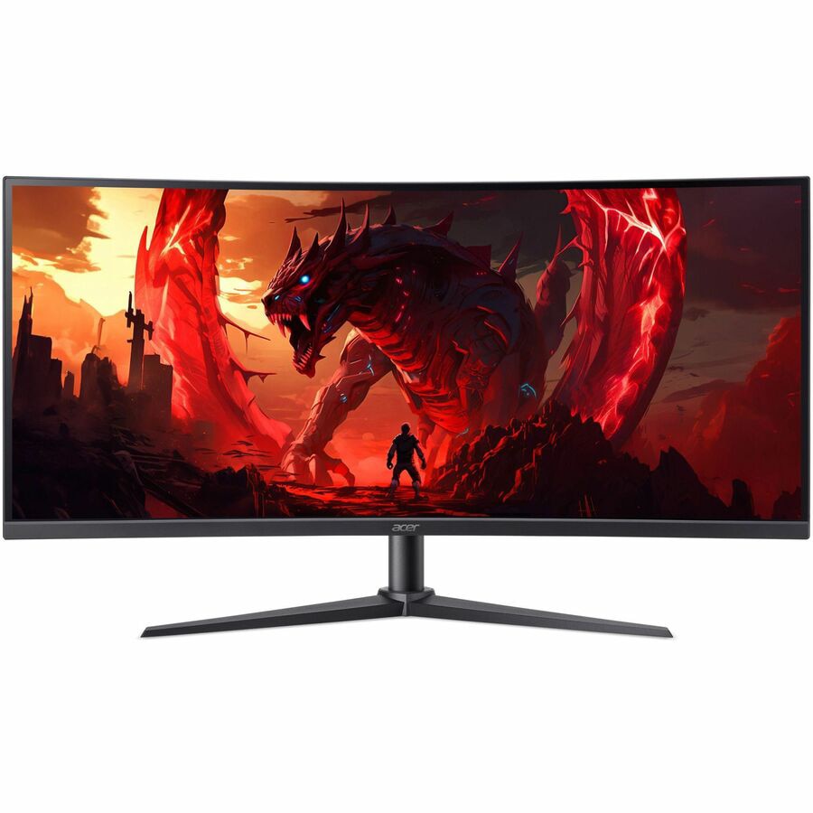 Acer Nitro XZ340CUR X0 34" Class Gaming LCD Monitor - 21:9 - Black