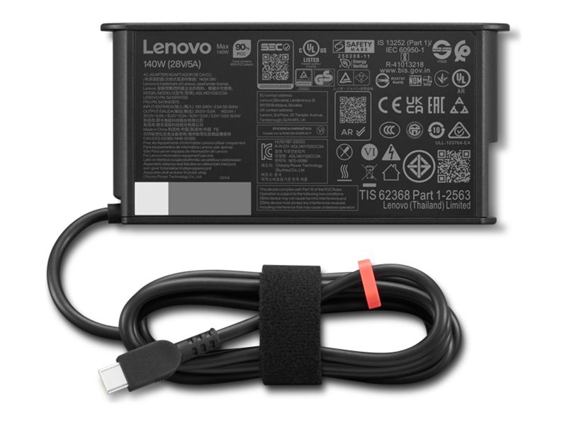ThinkPad Mobile Workstation 140W USB-C GaN Slim AC Adapter