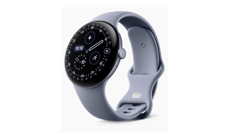 Google Pixel Watch 4 - 45mm Satin Moonstone Aluminum Smartwatch