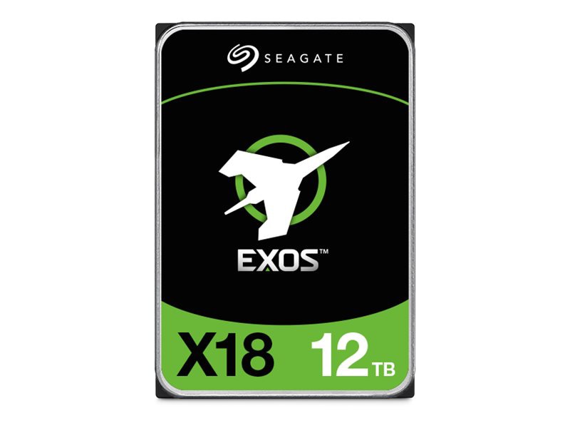Seagate Exos X18 ST12000NM006J - hard drive - Enterprise - 12 TB - SAS 12Gb
