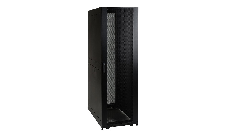 Tripp Lite 42u Rack Enclosure Server Cabinet Premium W Doors Side Panels Sr42ub Racks Enclosures Cdw Com