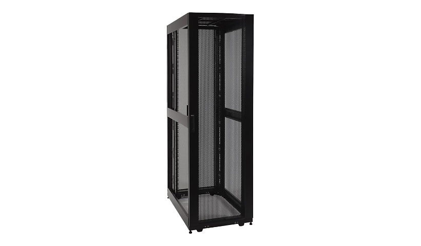 Tripp Lite 42U Rack Enclosure Server Cabinet Doors No Sides 3000lb Capacity - rack - 42U
