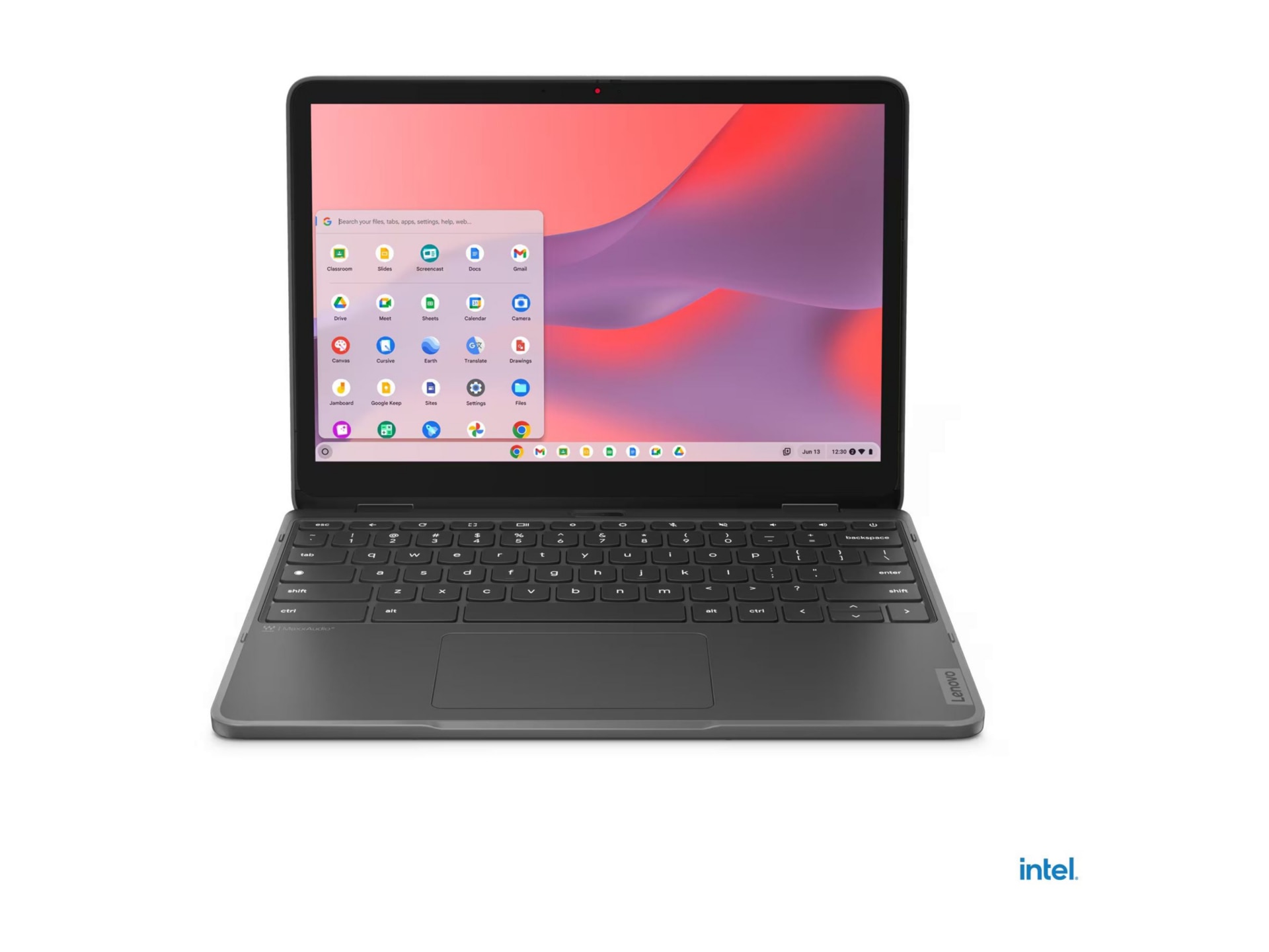 Lenovo 500e Yoga Chromebook Gen 4 - 12.2" - Intel N-series - N100 - 8 GB RAM - 64 GB eMMC - English