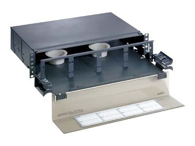 Panduit Opticom Rack Mount Fiber Drawer - rack cable enclosure - 2U - 19"