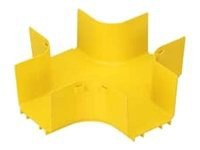 Panduit FiberRunner 4x4 System Fittings - cable raceway cross fitting