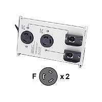 APC Symmetra LX power distribution panel - power backplate - NEMA L6-30