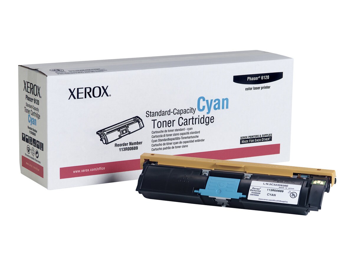 Xerox Phaser 6120 - cyan - original - toner cartridge