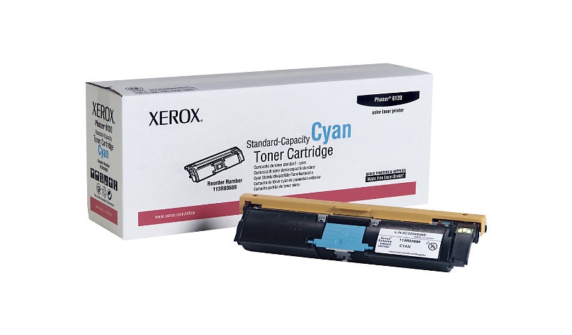 Xerox Phaser 6120 - cyan - original - toner cartridge