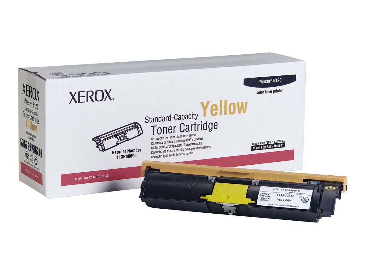 Xerox Phaser 6120 - yellow - original - toner cartridge
