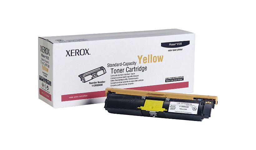 Xerox Phaser 6120 - yellow - original - toner cartridge