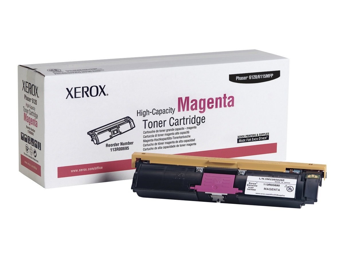 Xerox Phaser 6120 - High Capacity - magenta - original - toner cartridge